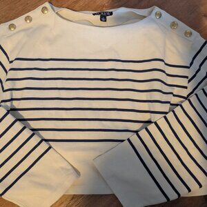NWT J. Crew Sailor Crop Top